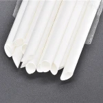 amazon wholesale 100% biodegradable drinking straws bevel cut 12mm  boba bubble tea paper straws