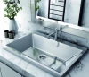 America Style stainless steel 304 topmount drop in kitchen bathroom washing basin sink