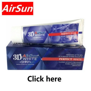 anti-bacteria whitening menthol all branded gel & non gel toothpaste with logo