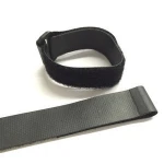 anti-slip hook and loop strap band with silicone grip print the logo