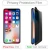 Anti spy screen protective film nano glass privacy screen protector for iphone X with retail package