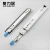 Import AOLISHENG 12 Inch Heavy Duty Drawer Slide Rail 3 Fold Rail Ball Bearing Industrial Drawer Slide  With Locking from China