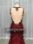 Import AP-01 Exceptionally Sexy Evening Party Gown Tulle Mermaid Backless Full Length Long Prom Dresses Red Evening Dress from China