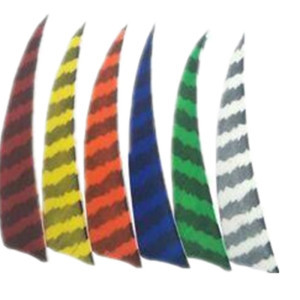 Archery Vanes And Stripe Feather Arrow For Archery Arrow Shooting