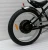 Import assembled rear wheel with hub motor 500/750W/1000W /rim/spoke/tube/tyre for chopper bike chopper bicycle from China