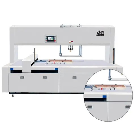 Digitial Blanking Machine Buy Automatic Blanking Machine With Robot Arm Paper Blanking Stripping ...