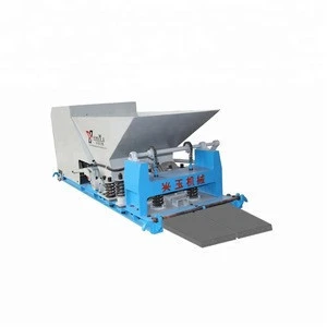Automatic cement board fence making machine