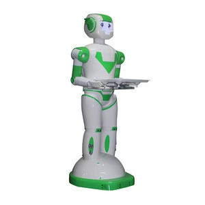 automatic human intelligent rc hotel catering meal delivery services waiter robot