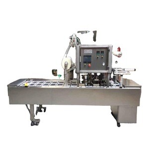 Automatic Packaging Machine,Vacuum Food Tray/container Sealing Machine with Nitrogen gas  Filling