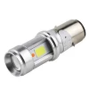 BA20D LED Motorcycle headlight bulb 12W 1200LM  6500K cool white motorcycle lighting system led lamps