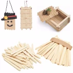 Bambus 140Mm Wholesale Scoop Bpa Free Paddle 94X17/11X2 China Ice Cream Stick With Color