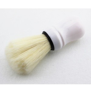 Baoli comparative price synthetic hair plastic handle shaving brush for shave
