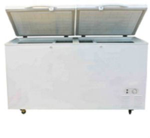BD-358L White Double door freezer Small refrigerator