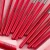 Import BEILI red 15  brushes makeup Natural Goat Hair Soft Shadow Eyebrow Blending Brush customization make up brush set private label from China