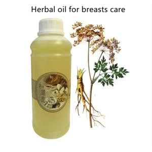 Best Herbal Massage Oil for Breasts Care Herbal Essential Oil for Body Care Private Label