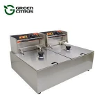 Best Price Oil Less Food Donut Chicken Potato Chips Deep Fryer Commercial For Catering