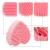 Import Best Selling Heart Shaped Silicone Makeup Brush Cleaning Mat Durable Cosmetic Brush Washing Cleaner Tool Pad With Suction Cup from China