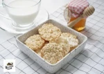 Best selling OEM Non Fried Healthy Snack Honey butter Flavor Brown Rice Cracker