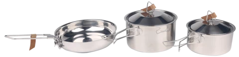 Best Stainless Steel Cookset Camping Cookware Kitchen Cookware
