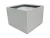 Import Best White Stone Look Cube Fiberglass Planter Pot used at homes, hotels, malls, offices and airports from India