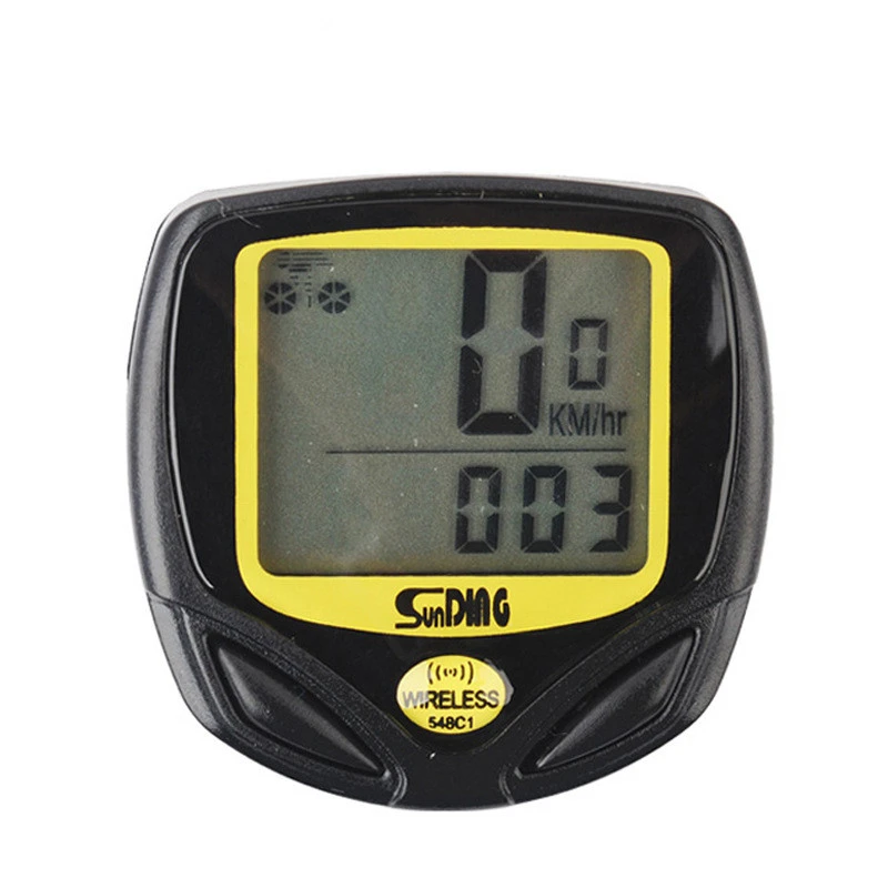 Bicycle  Odometer Waterproof Cycle Bike Computer with Large Clear LCD Display & Multi-Functions