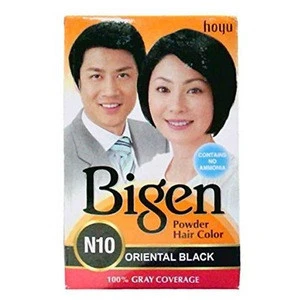 Bigen Powder Hair Color, Oriental Black N10 (Contains No Ammonia)