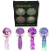 Biodegradable Glitter Powder For Eyeshadow Nail Hair Art Craft Chunky Glitter Purple Glitter Confetti