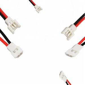 Black And Red Male Molex51005 2pin to Female Molex51005 2pin Connector Wire Harness