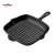 Import black bbq grill plate pre-seasond cast iron reversible griddle pan from China
