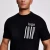 Import Black short sleeves t shirt for men 2020 cotton custom logo pocket front OEM service stylish t shirts for men from China