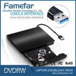 black usb 3.0 external dvd combo cd-rw burner drive cd +rw dvd rom,external cd rom