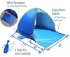 Blue Folding Outdoor Instant Pop Up Beach Sun Shelter