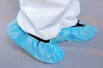 Blue Machine-Made PP Nonwoven Health Shoe Cover Disposable Protective Surgical/Medical Shoe Covers