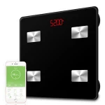 Bluetooth Electronic household body fat scale with APP Smart digital bathroom personal body BMI weighing analyzer