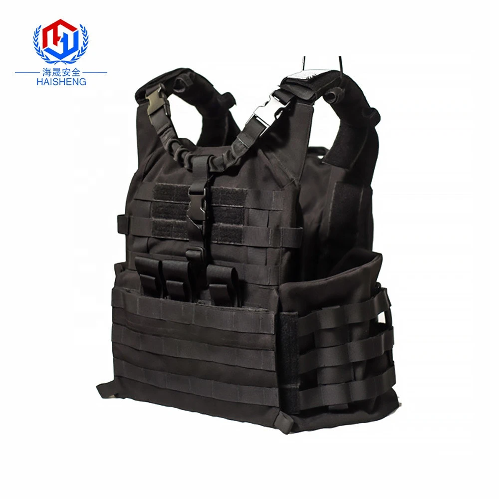 Body armor military wholesale designer fashion bullet proof vest carrier, Multi-functional Light weight bulletproof plate sell