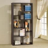 bookcase white  bookcase storage shelf book case wooden cabinet