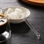 Import borosilicate Clear Glass Coffee Tea Spoon small beautiful honey tea glass spoon from China