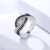 Import BR005 women 2018 fashion white gold plated cz copper ring jewelry wholesale from China