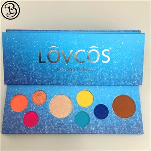 Brand makeup 8 color diy eyeshadow palette