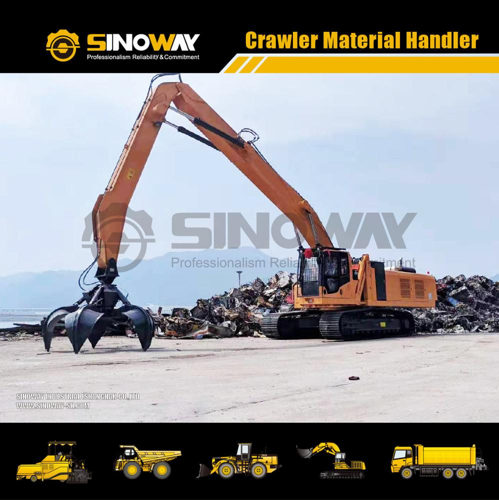 Brand new excavator material handling  60 ton SWCMH600 material handling equipment for steel plant