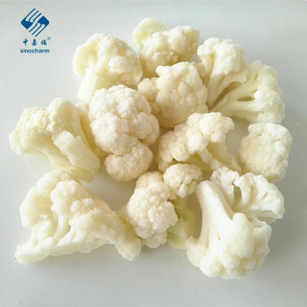 BRC Certified 3 - 5 cm Cut Iqf Frozen Cauliflower with competitive price