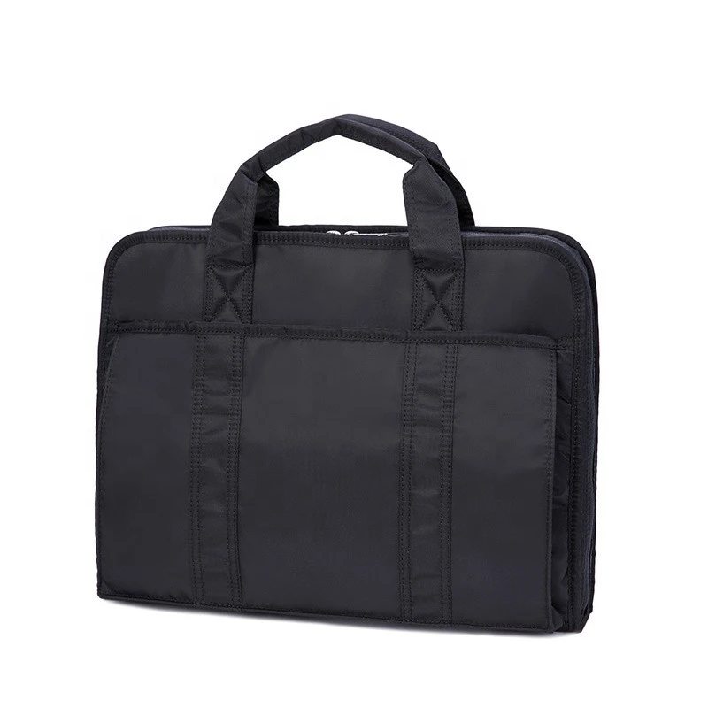 Briefcase men&#x27;s simple business men&#x27;s handbag handbag large capacity casual men&#x27;s document bag computer bag a4
