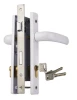 British door lock wenzhou yaer door lock handle for door