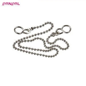 BSCI Approved Factory Price Hot Sale Basin Sink Ball Chain Polished Chrome Ball Type For Plug