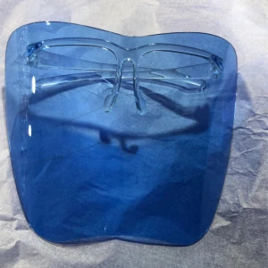 Butterflies fashionable anti fog plastic transparent clear face shield colorful face shields face screen shield glasses