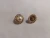 Import Button Factory Wholesale High Quality Decorative Flowers Sewing Button Gold Metal Pearl Shank Buttons For Clothes from China