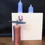 Cake painting machine Airbrush Kit With Rechargeable Airbrush Compressor Cup Spray Pen For Nail Art Face Paint Cake Coloring