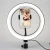 Import camera accessories 8 10 18 21 inch led selfie ring light with tripod stand photographic lighting other mobile phone accessories from China