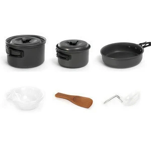 Camping cookware Outdoor cookware set camping tableware cooking set travel hiking picnic set