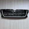 Car Accessories Black Silver Stripe Grille For Land Rover Discovery 4 2014-2016